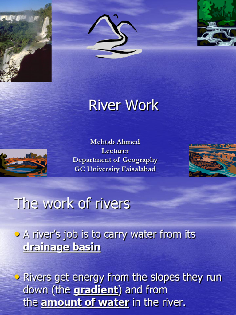 Understanding River Processes | PDF | River | Erosion