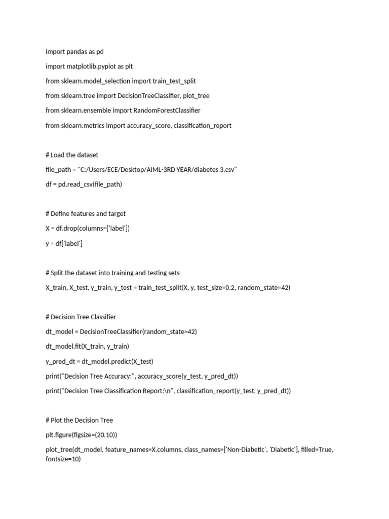 Decision Tree and Random Forest | PDF
