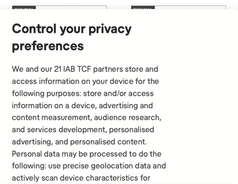 Manage Your Privacy Preferences | PDF