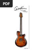 Godin LGX Sa Manual