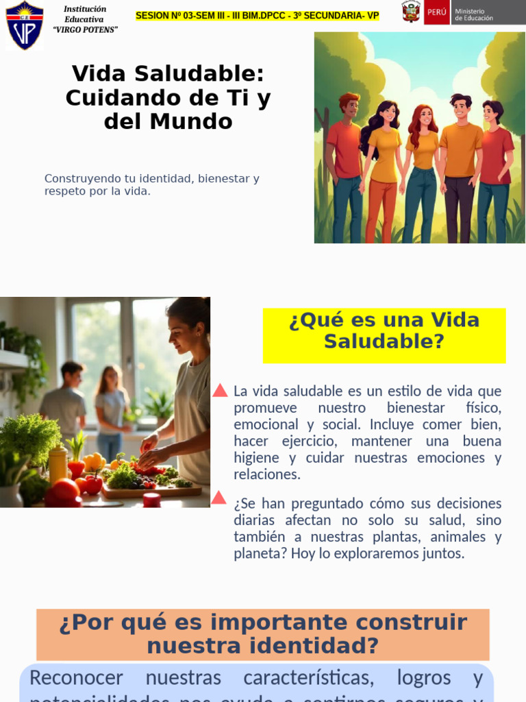 Sesion 3. Vida Saludable | PDF | Las emociones