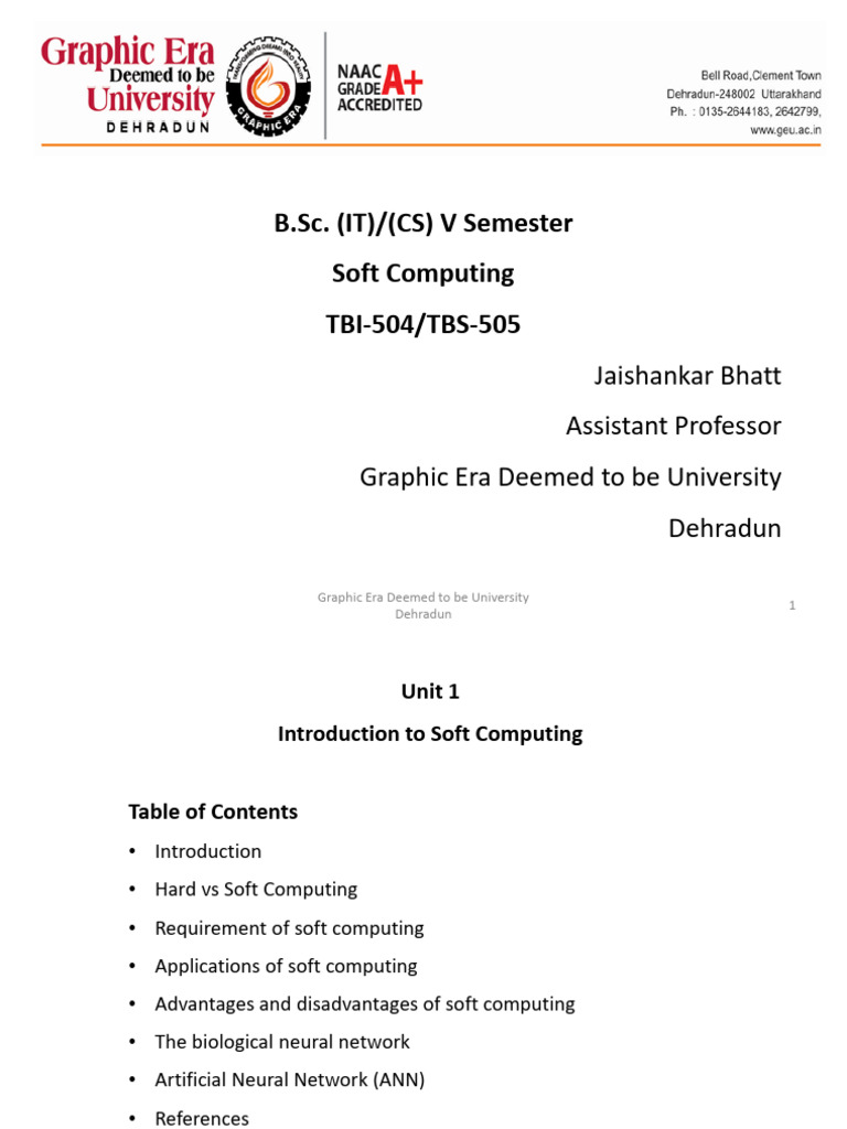 Understanding Soft Computing Concepts | PDF | Neuron | Axon