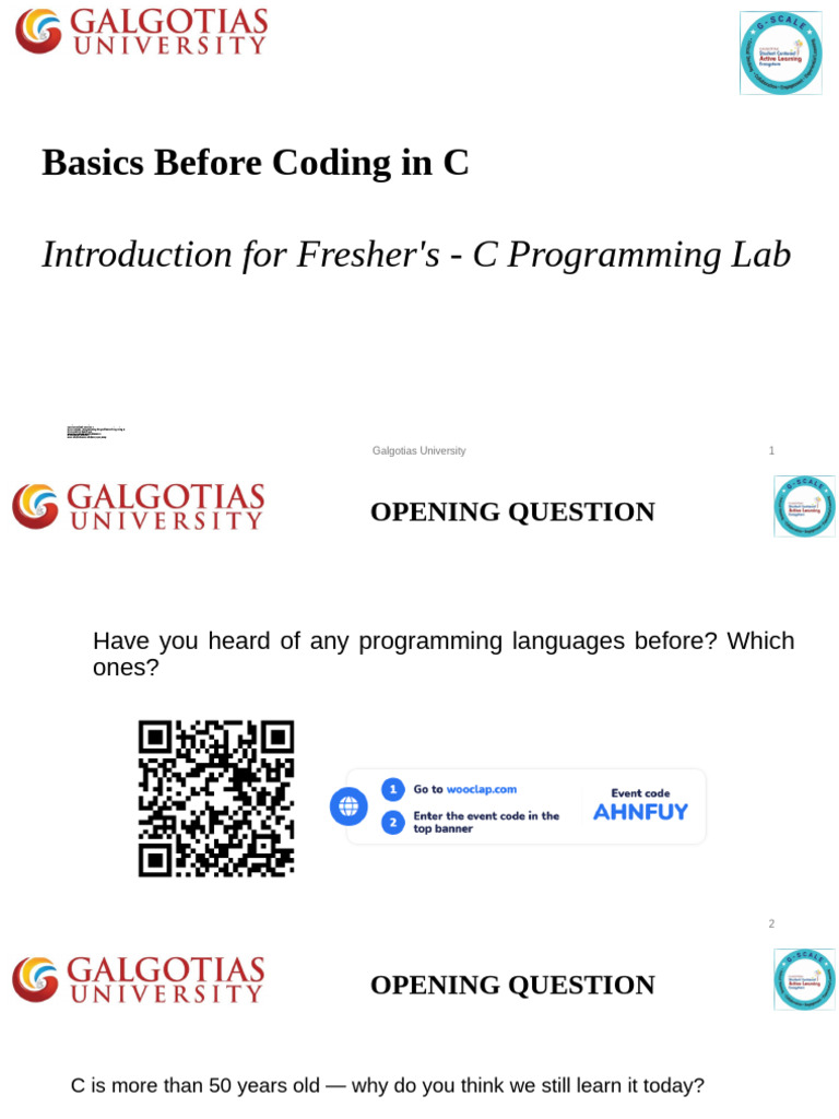 C Programming Basics for Beginners | PDF | Computer Programming | Software