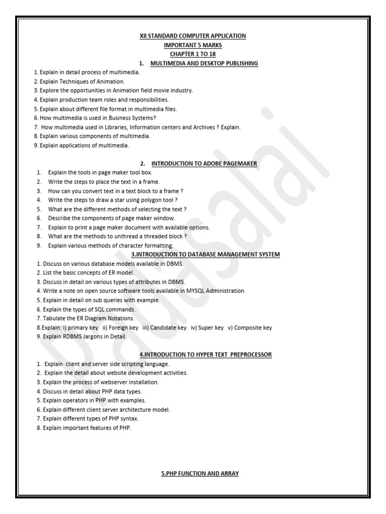 SEO Guide for Computer Applications | PDF | Computing | Software