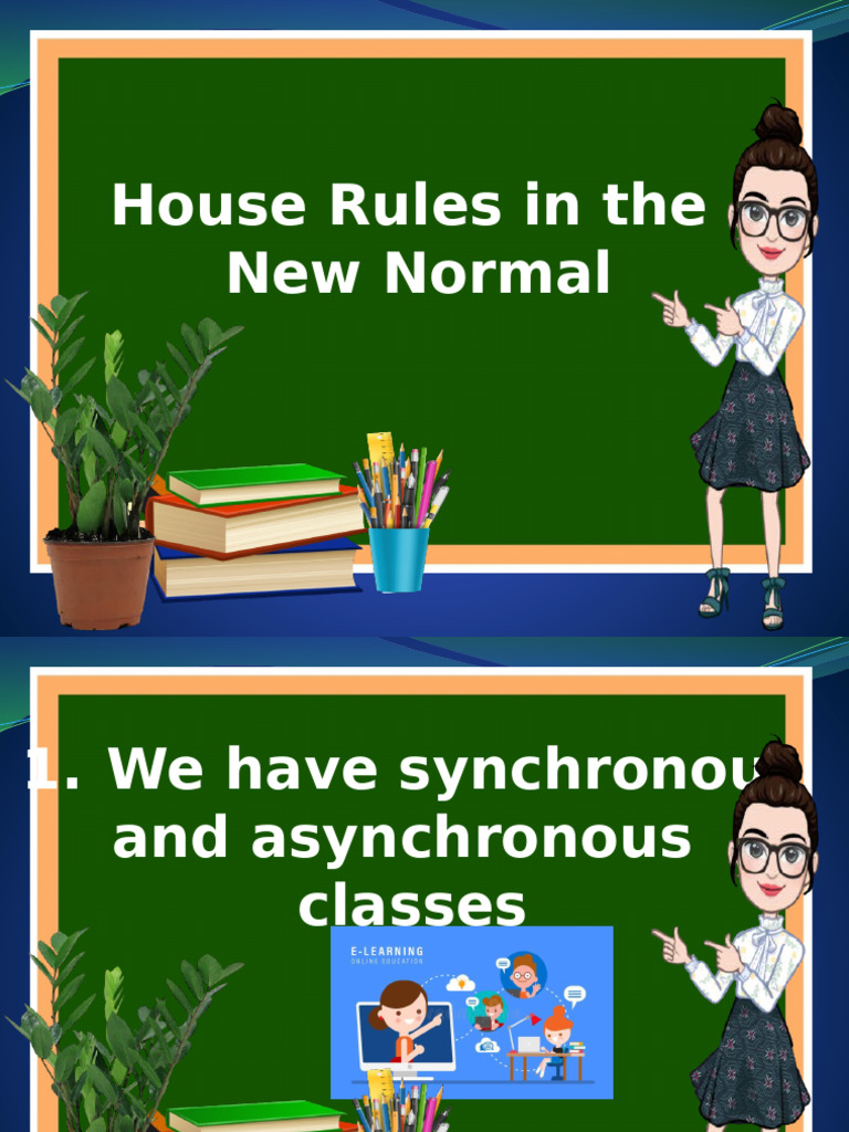 House Rules for Online Classes | PDF