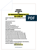 Cbi Prosecutor Examination Self Study Kit Solved Paper 2012