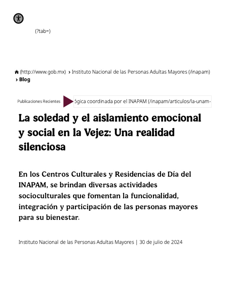 Soledad y Aislamiento en la Vejez | PDF | Soledad | Vejez