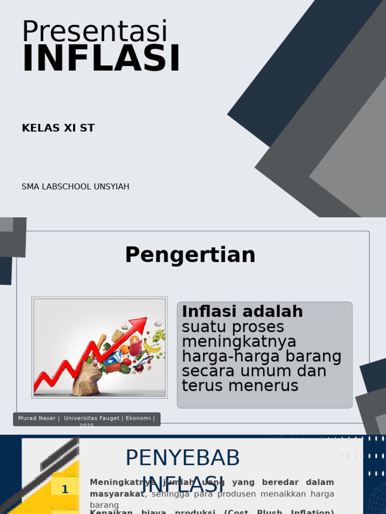 Pengertian dan Jenis Inflasi Ekonomi | PDF