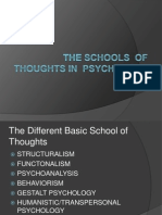 P2 Schools of Thoughts in Psychology