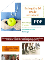 Evaluación Del Estado Nutricional