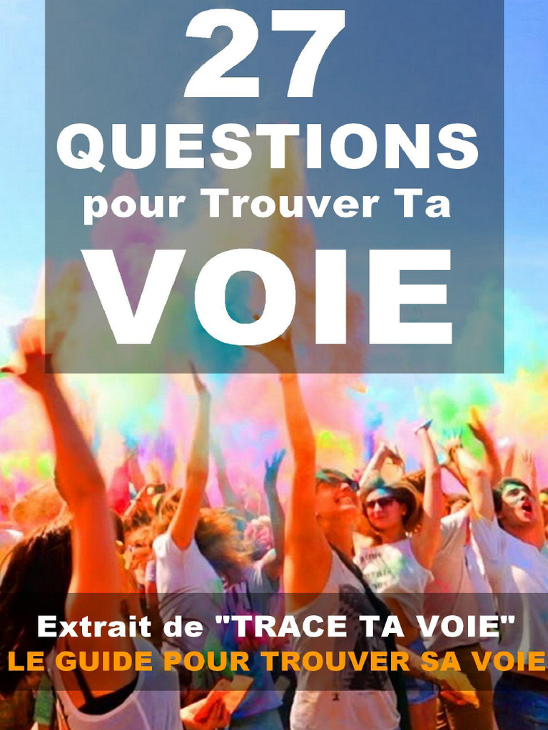 Guide pour Trouver Ta Voie Professionnelle | PDF
