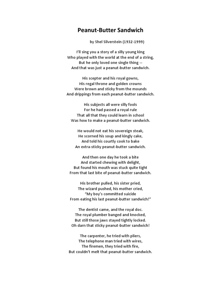 Peanut Butter Sandwich