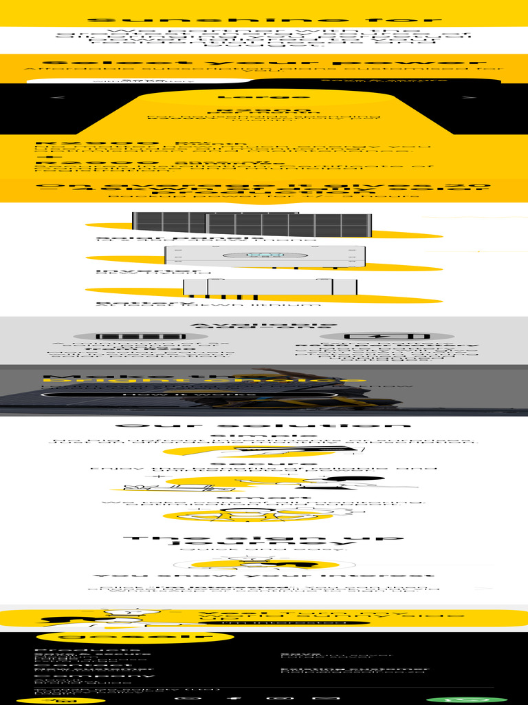 Go Solr Solar Subscription Overview | PDF | Energy Technology | Energy ...