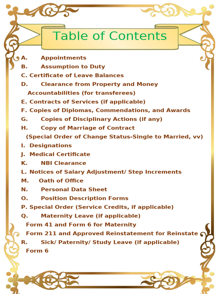 Employee Documentation Checklist | PDF