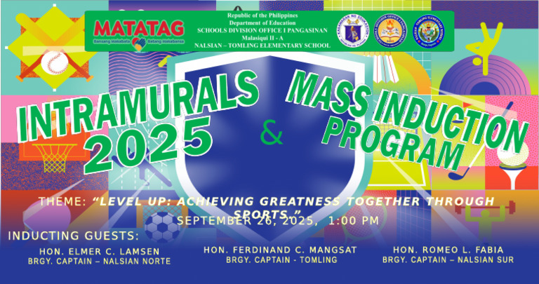 New Tarp Intrams 2025 | PDF