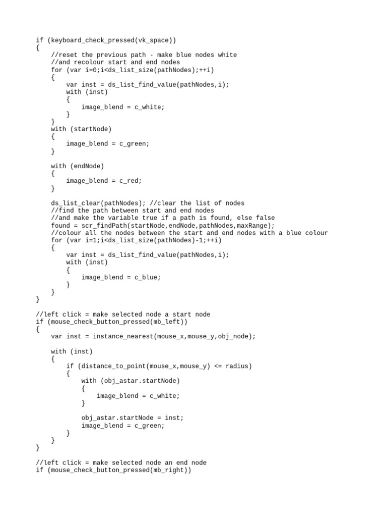 Obj Astar Step | PDF