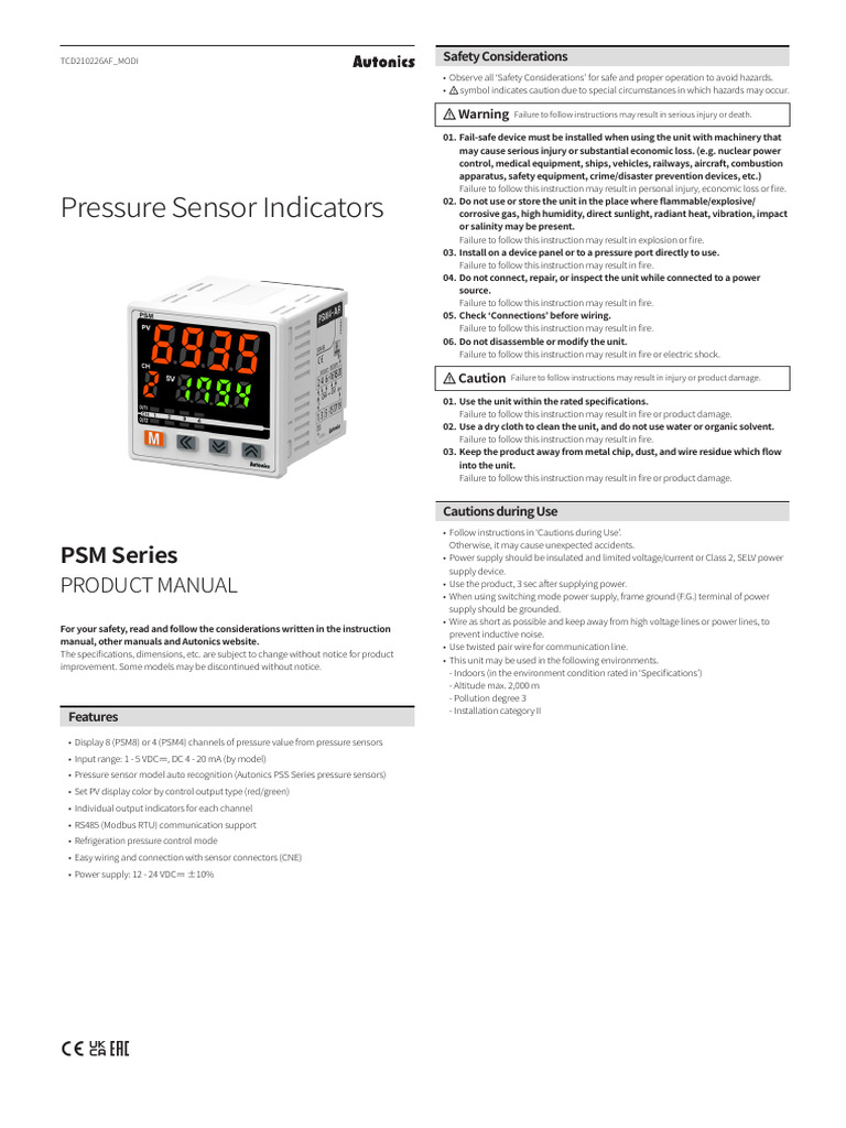 PSM en Tcd210226af Modi 20241223 Manual W | PDF | Power Supply ...