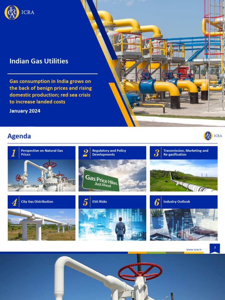 Indian Gas Utilities: 2024 Market Outlook | PDF | Natural Gas ...