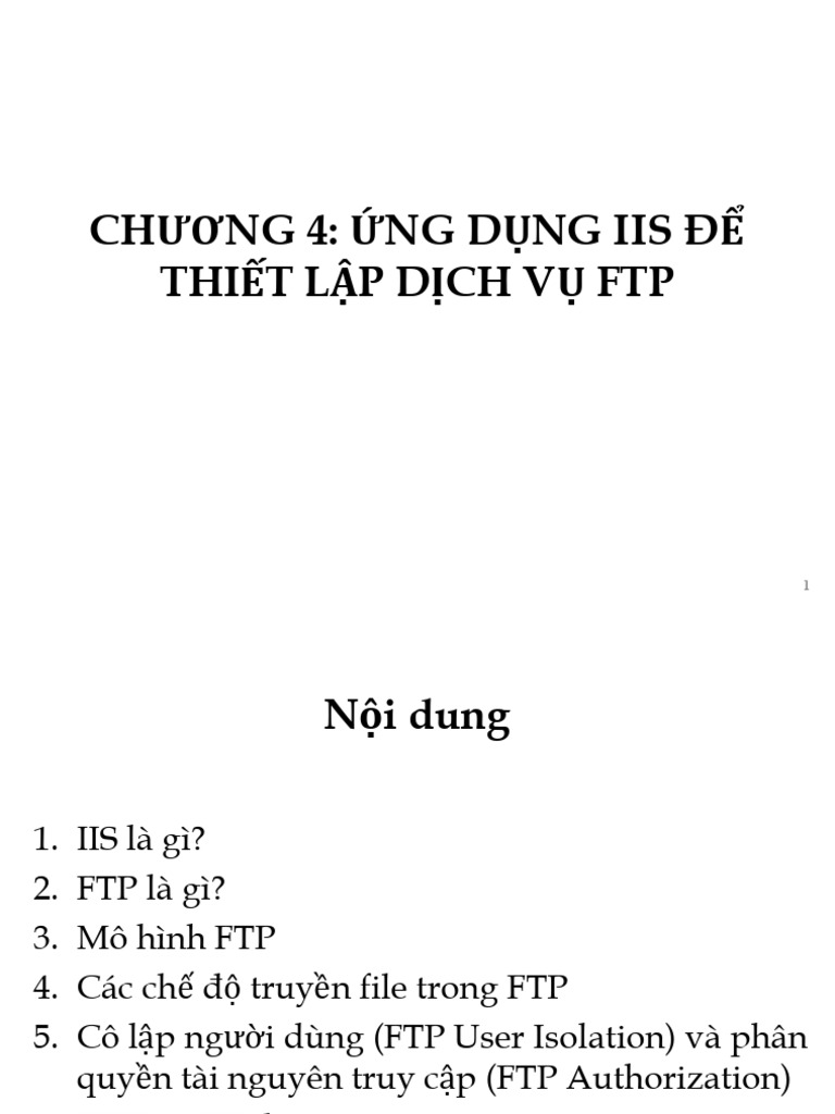 Chap4 FTP | PDF
