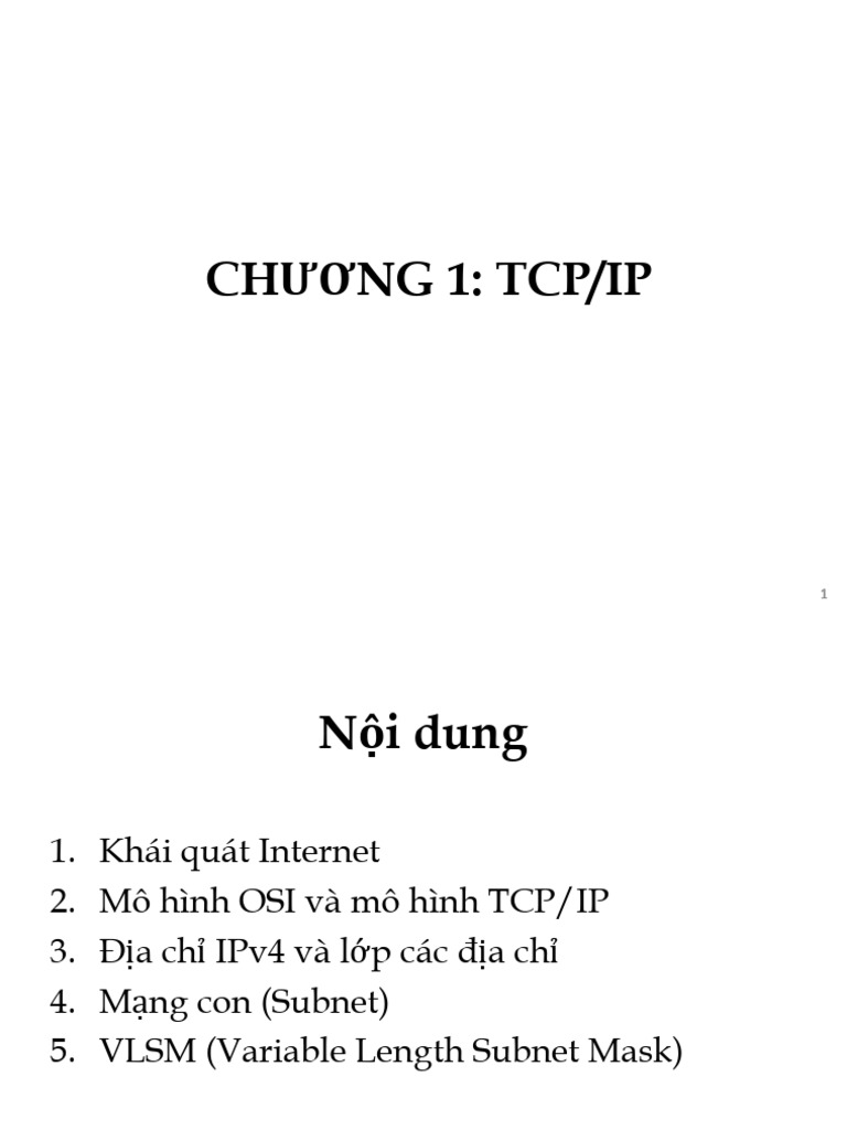 Chap1 TCPIP | PDF