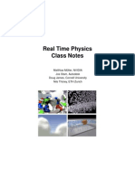 Real Time Physics Course Notes
