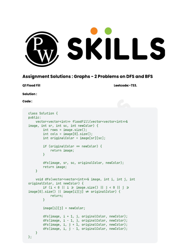 65cb7d75c8e2c800189c44d8 - ## - Graphs - Solution To Assignment 02 ...