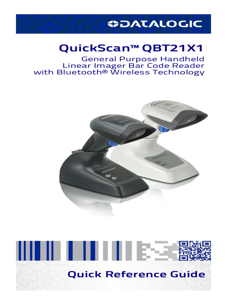 QuickScan QBT21X1 Bluetooth Guide | PDF | Trade Secret | Bluetooth