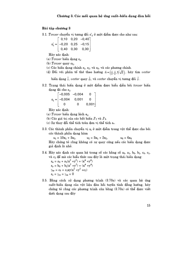 Ex of Chapter 3 of Plasticity | PDF