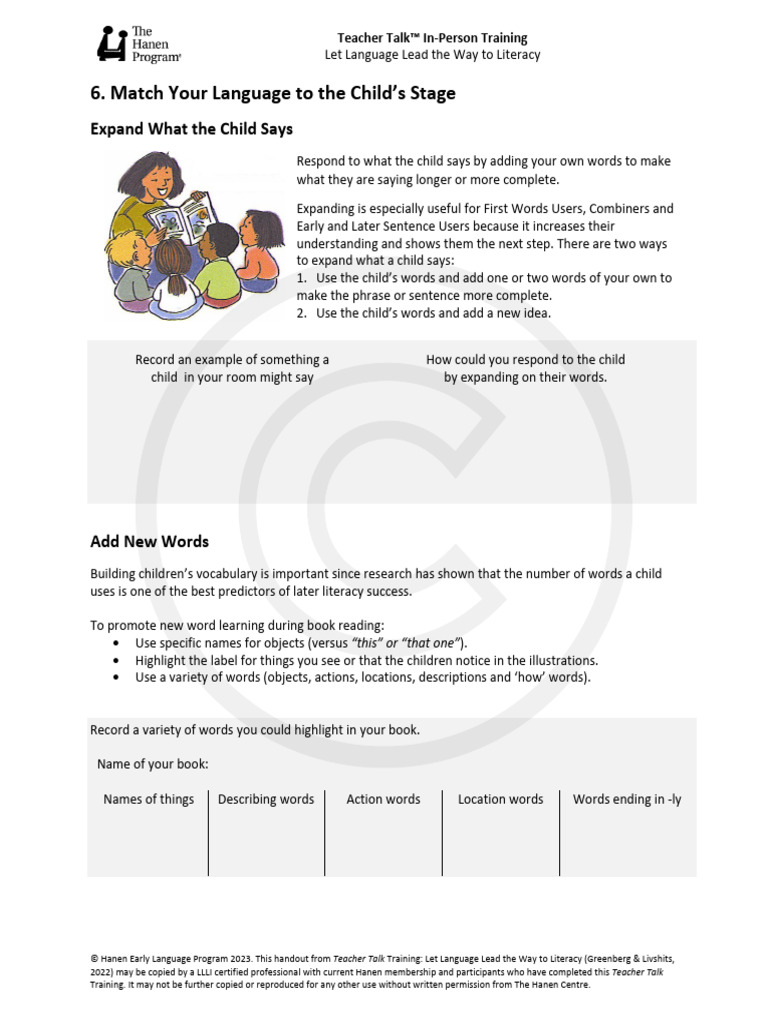 TTB Addendum To Workbook Handout | PDF | Applied Linguistics ...