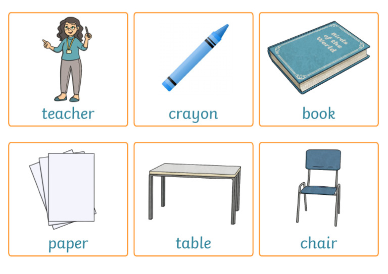 School Objects FCs | PDF
