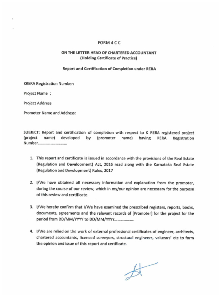 Completion Form4 | PDF