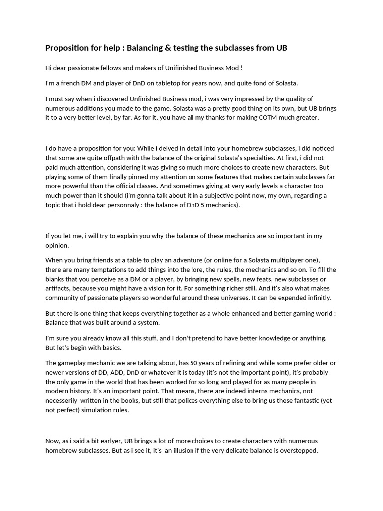 UB Proposition | PDF
