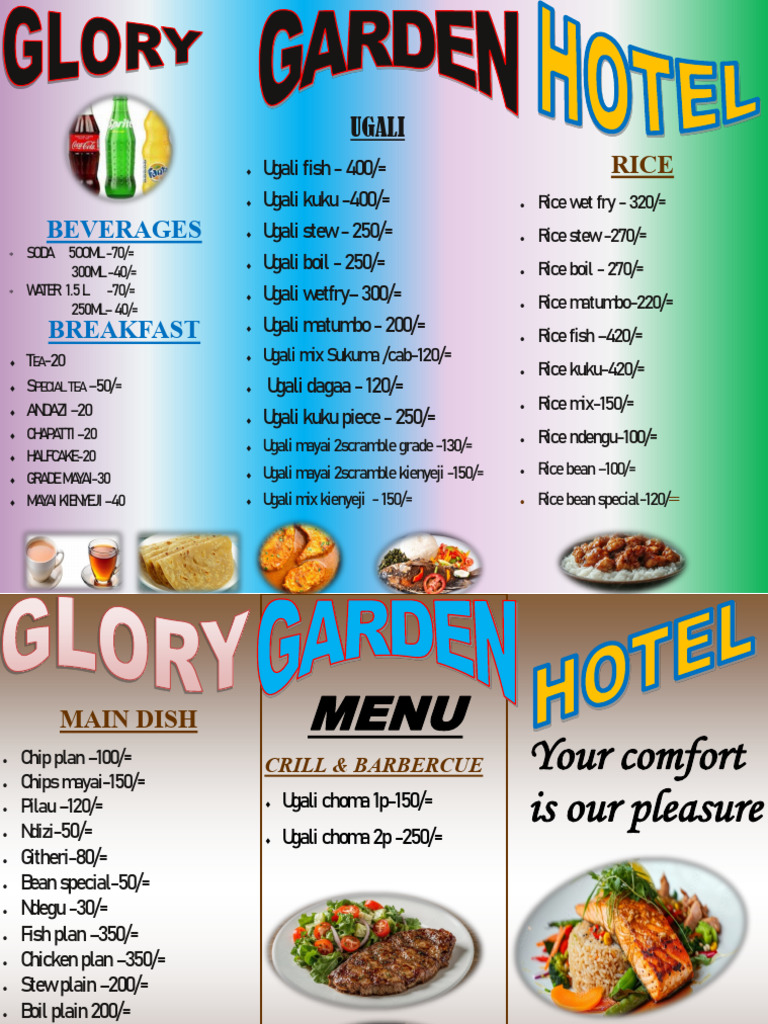 Affordable Menu for Beverages and Meals | PDF