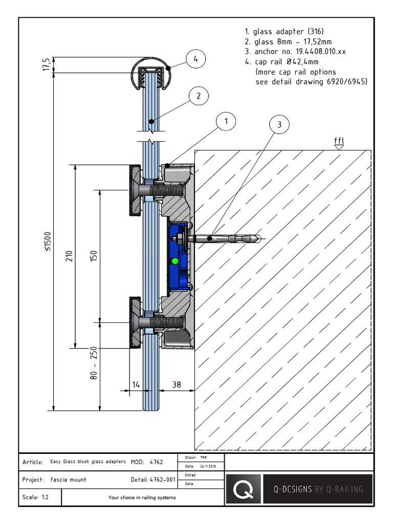 Easy Glass Block Adapter Details | PDF
