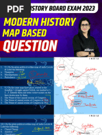 Class 12 History Map Work Guide | PDF | Mahatma Gandhi