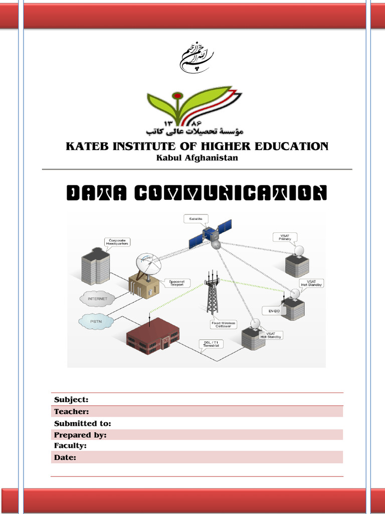 Data Communication Overview for CS | PDF | Transmission Medium ...
