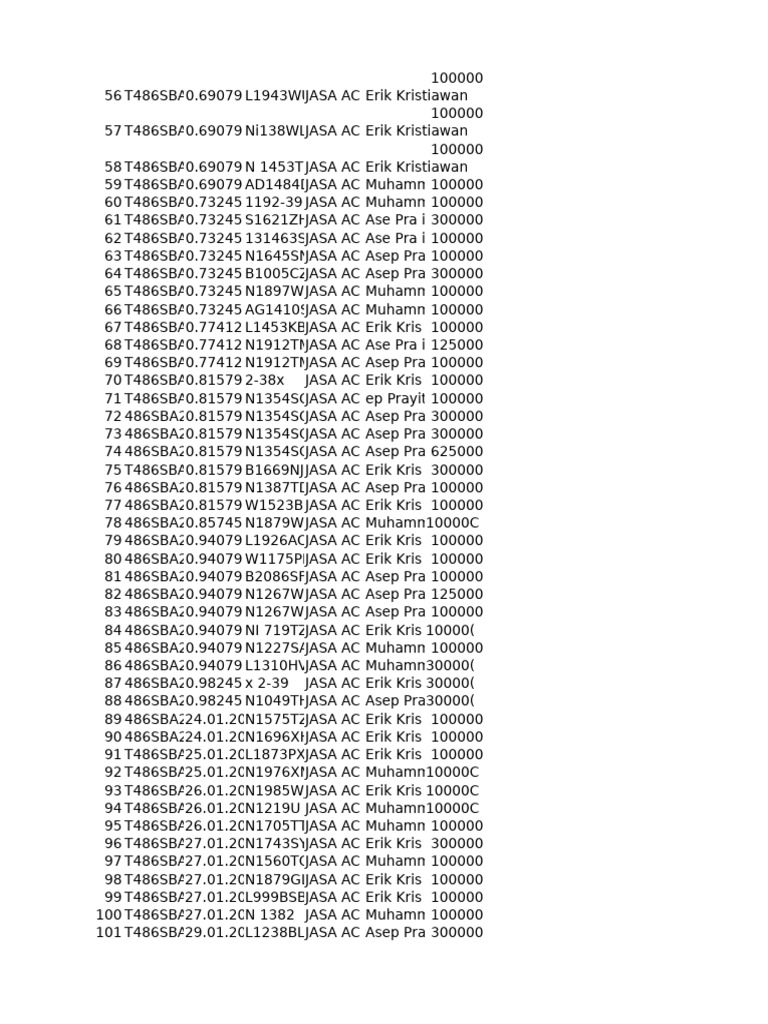JASA AC Service Listings and Prices | PDF