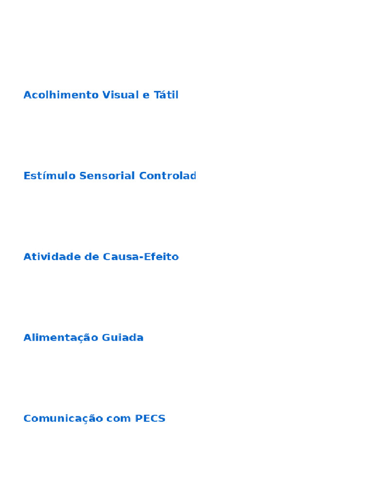 Plano de Ensino para Autismo Nível 3 | PDF