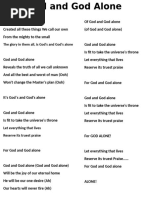 Atmosphere Shift Lyrics by Phil Thompson | PDF | Heaven | Chord (Music)