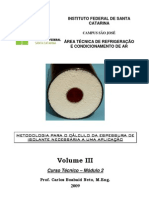 Metodologia Calculo Isolante V2