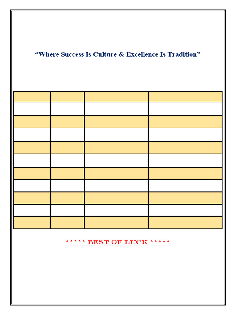 Class 9 Test Series Schedule 2025 | PDF