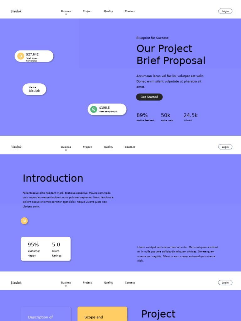 Blaulok Project Proposal Overview | PDF | Business