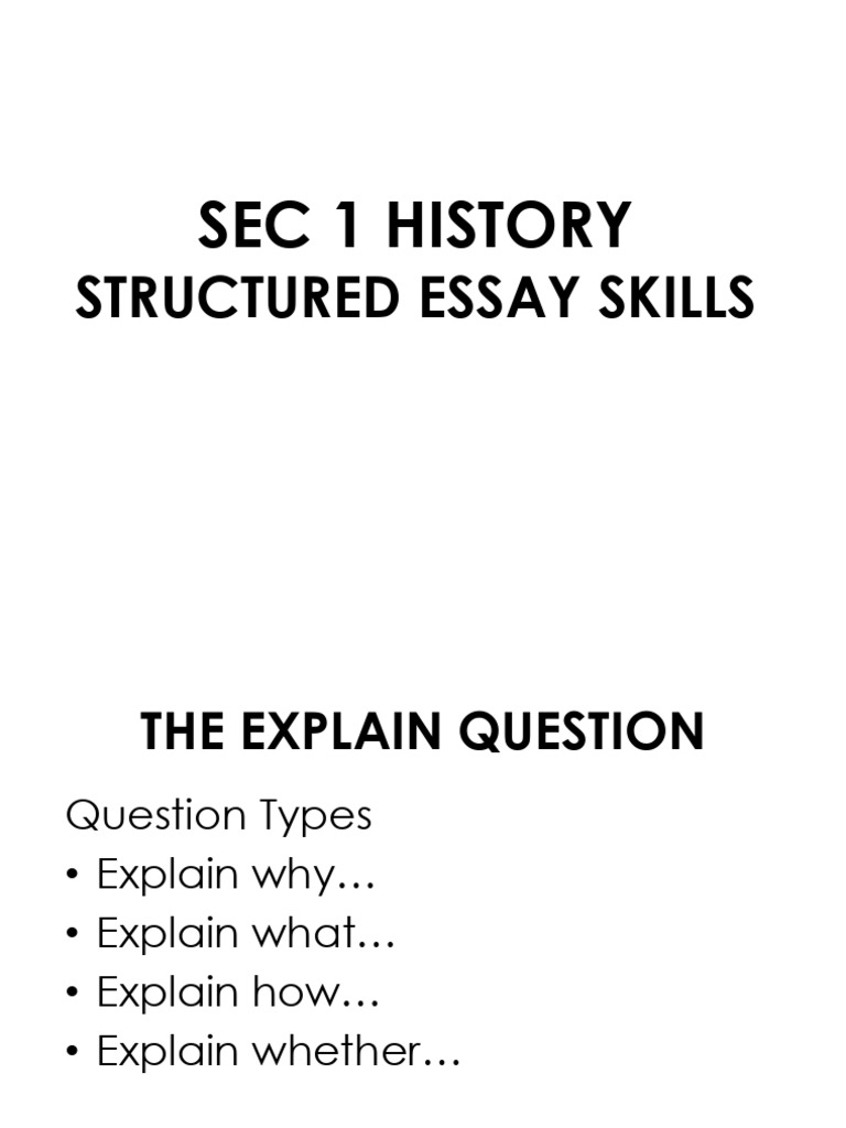 Explain SEQ Skills for History Essays | PDF | Spice | East India Company