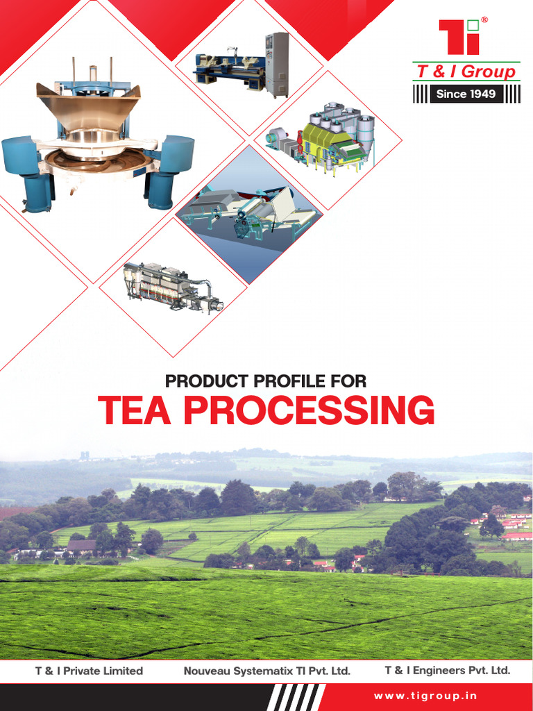 Advanced Tea Processing Equipment Solutions | PDF | Bearing (Mechanical ...