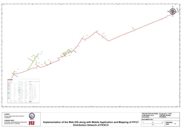 FESCO HT/LT Network Mapping Report | PDF | Transformer | Manufactured Goods