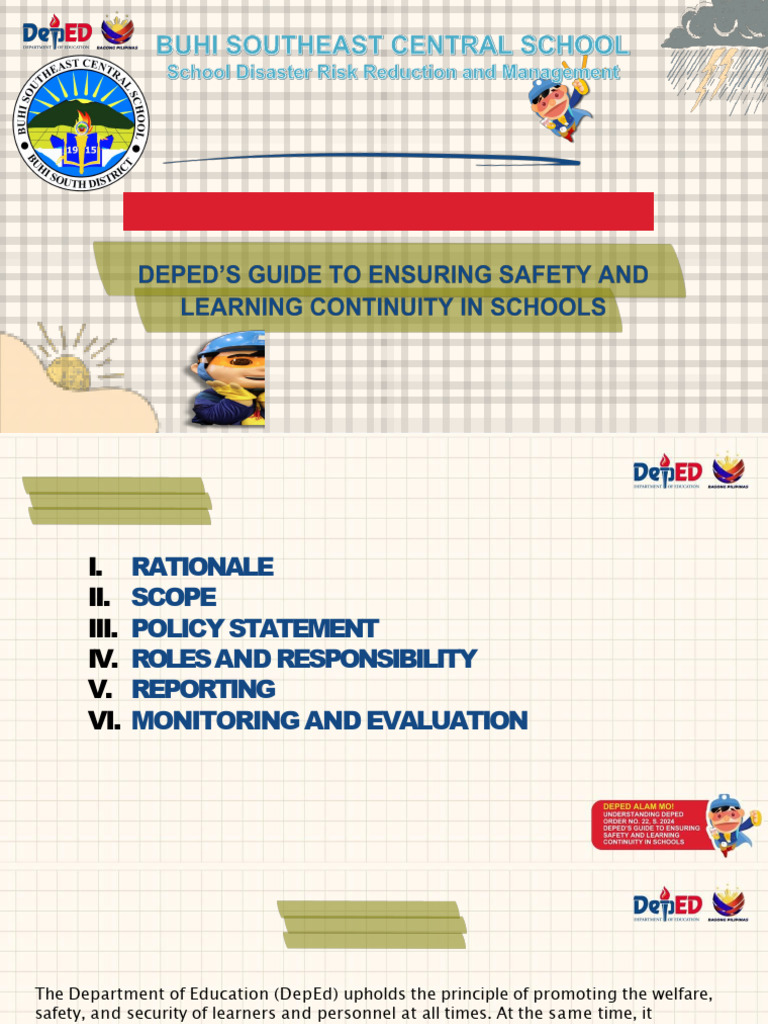 SDRRM Topics JMKM 2025 | PDF