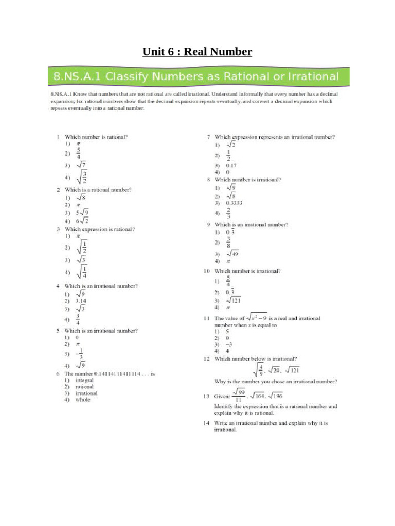 Unit 6 | PDF