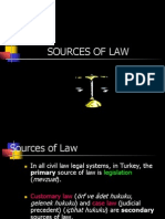 Sources of Law