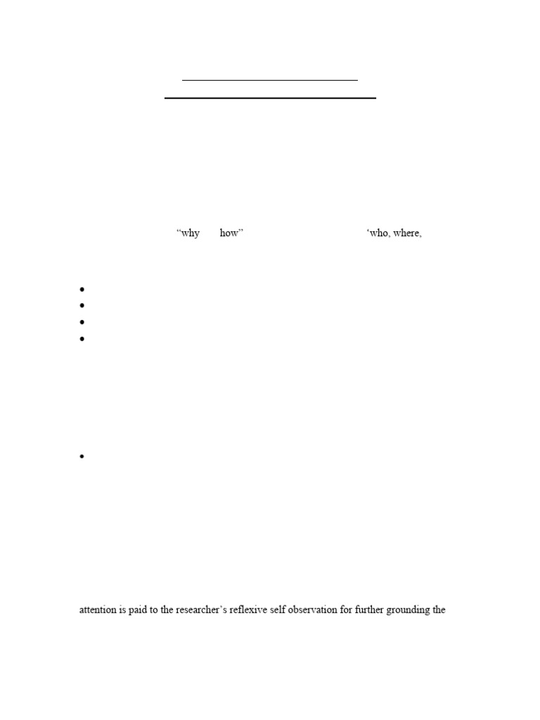 Qualitative Research: Observation & Interview Techniques | PDF ...