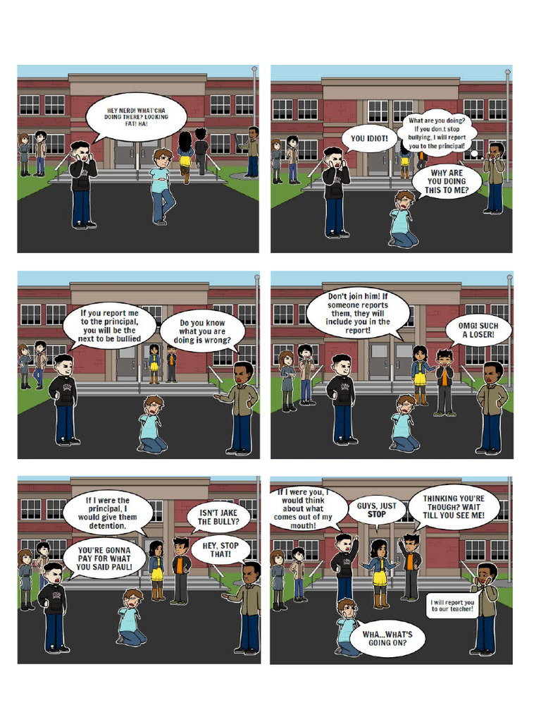 Comic Strip English | PDF